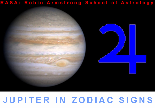 Jupiter in zodiac - astrology education