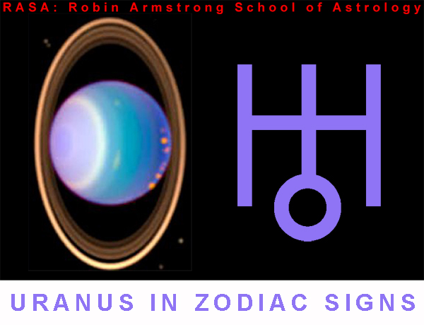 Uranus in Zodiac - astrology courses